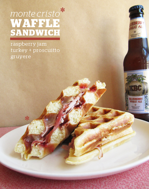 Waffled Monte Cristo Sandwich Recipe - Cultured Table