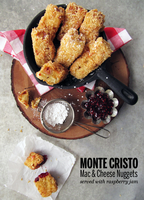 Monte Cristo Mac & Cheese // take a megabite Nuggets