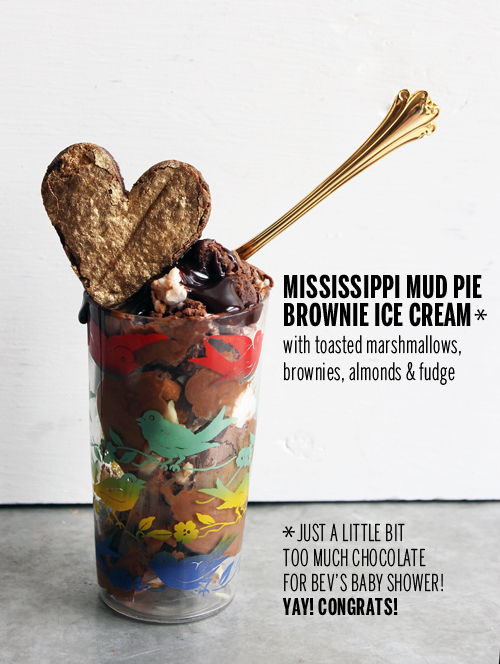 Mississippi Mud Pie Brownie Ice Cream // take a megabite 