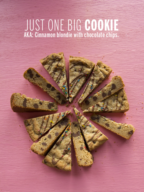 One Big Cookie // take a megabite