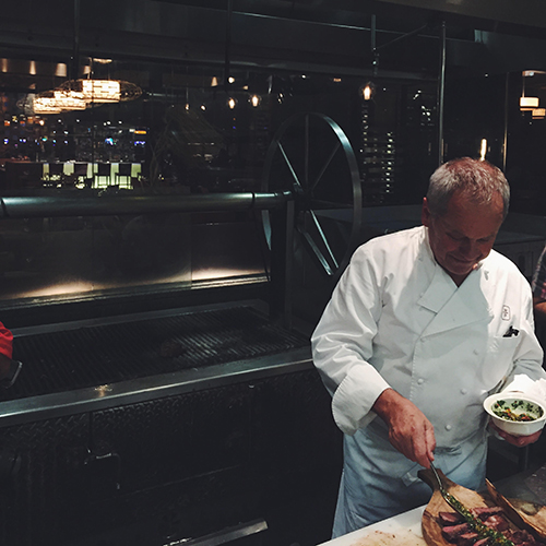 Lunch with Wolfgang Puck // take a megabite 