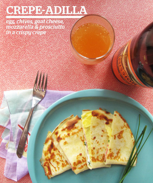 Crepeadillas {the quesadilla of crepes} Take a Megabite